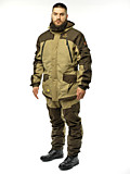 Костюм демисезонный мужской Gorka NEXT Demi (ISLANDIYA), Khaki 93\D.Brown 22