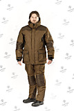 Костюм зимний мужской "STINGER COLD -15C" (ALYASKA) L.Brown 21\D.Brown 22